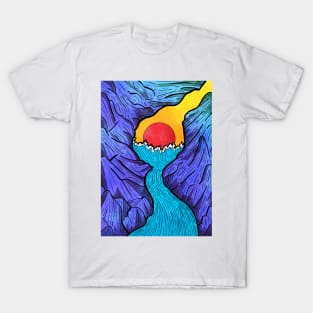 River Sea Cave T-Shirt